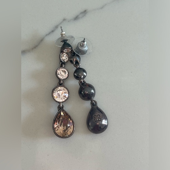 Givenchy Women’s Crystal Drop Earrings - Picture 3 of 4